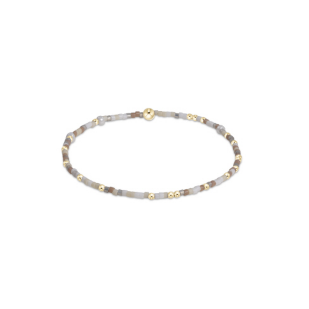 ENewton ENewton EGirl - Hope Unwritten Beaded Bracelet - Say It Ain't Snow