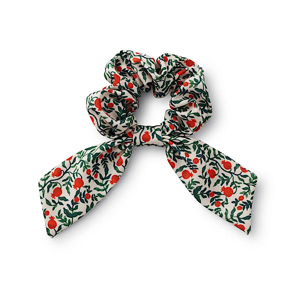 Rifle Paper Co. - Scrunchie - Christmastide Pomegranate