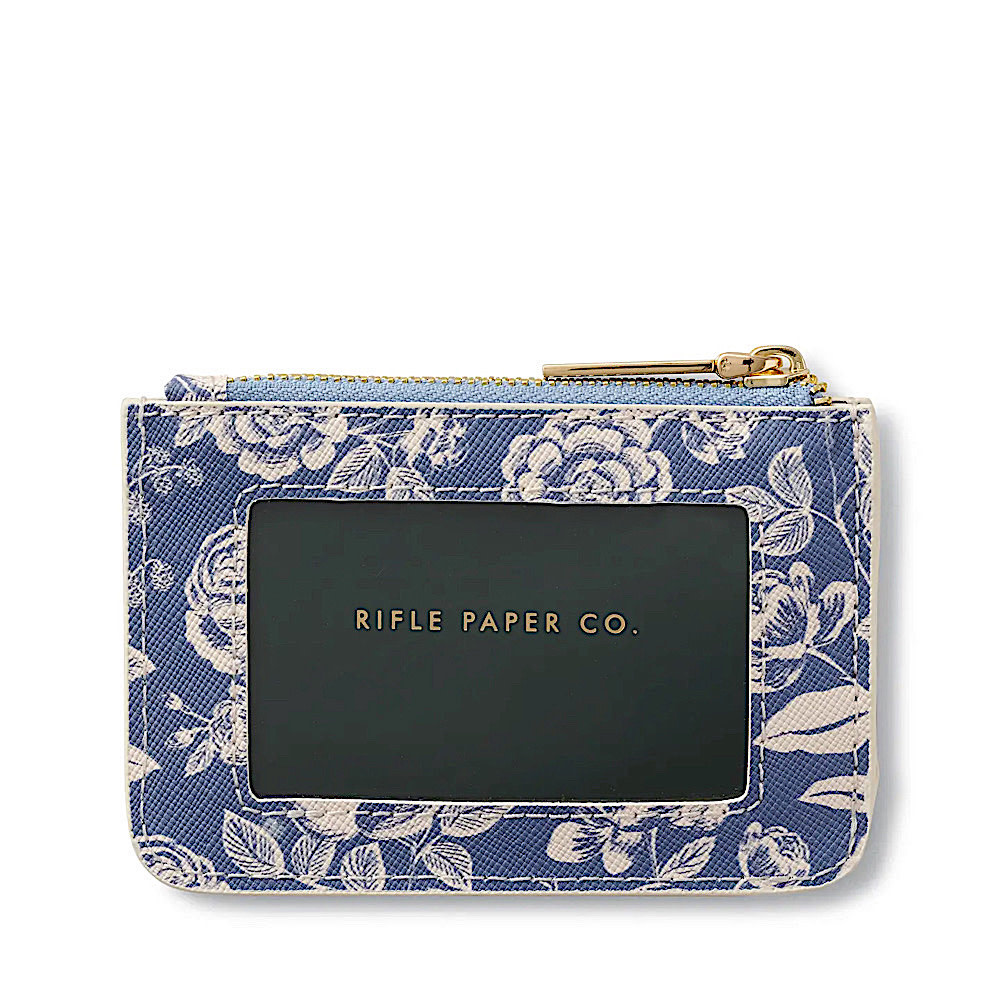 Rifle Paper Co. - Key Ring Card Case - English Rose