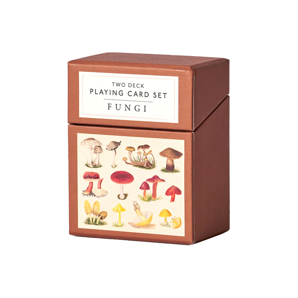 Roomytown Playing Cards - Set of Two Decks - Fungi