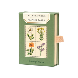 Roomytown Inc Roomytown - Single Playing Card Deck - Wildflowers