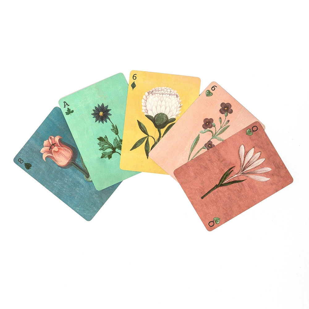 Roomytown Playing Cards - Set of Two Decks - Festival of Flowers