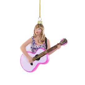 Cody Foster & Co Ornament - Taylor Swift with Guitar