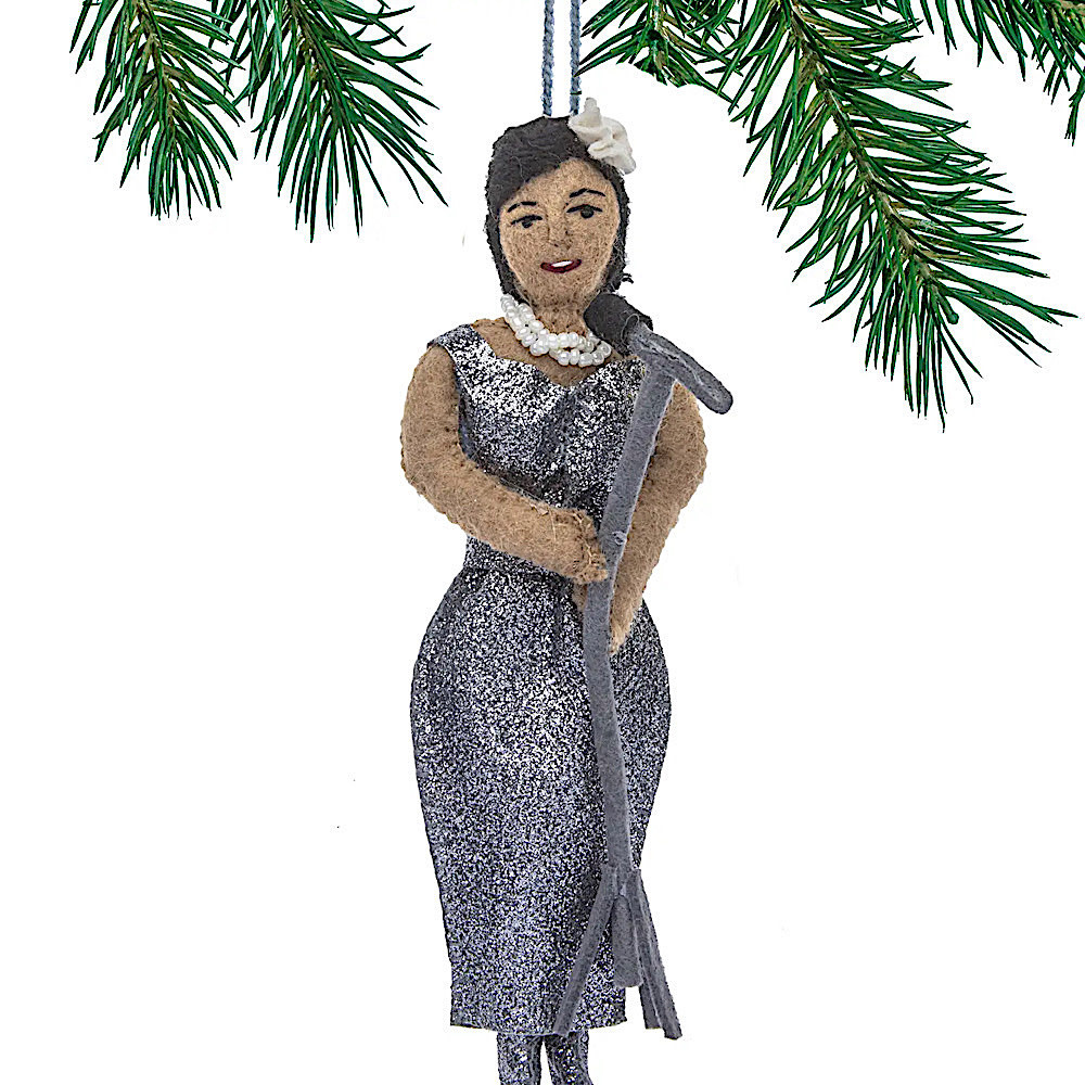 Silk Road Bazaar Ornament - Billie Holiday