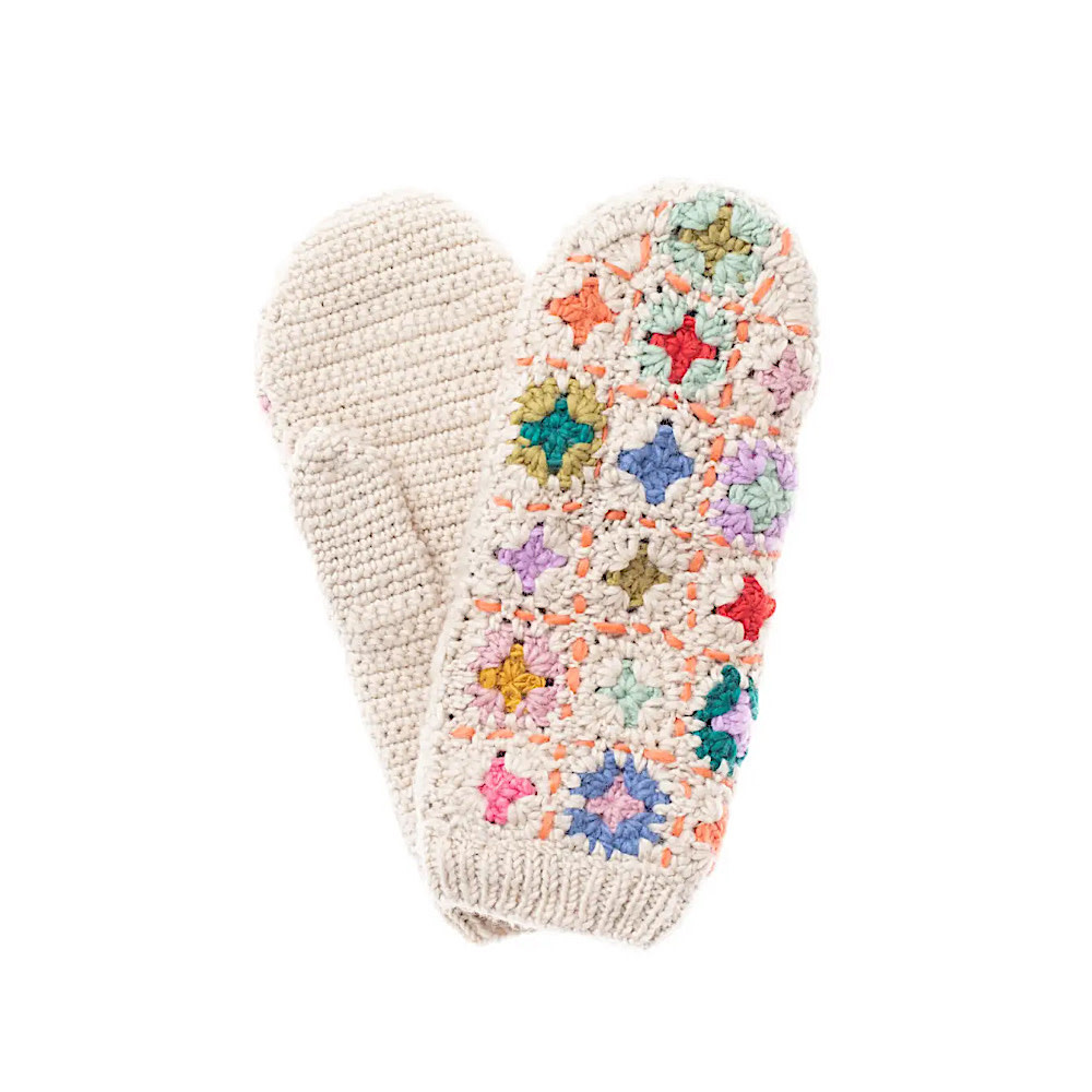 French Knot French Knot - Goldie Mittens - Natural