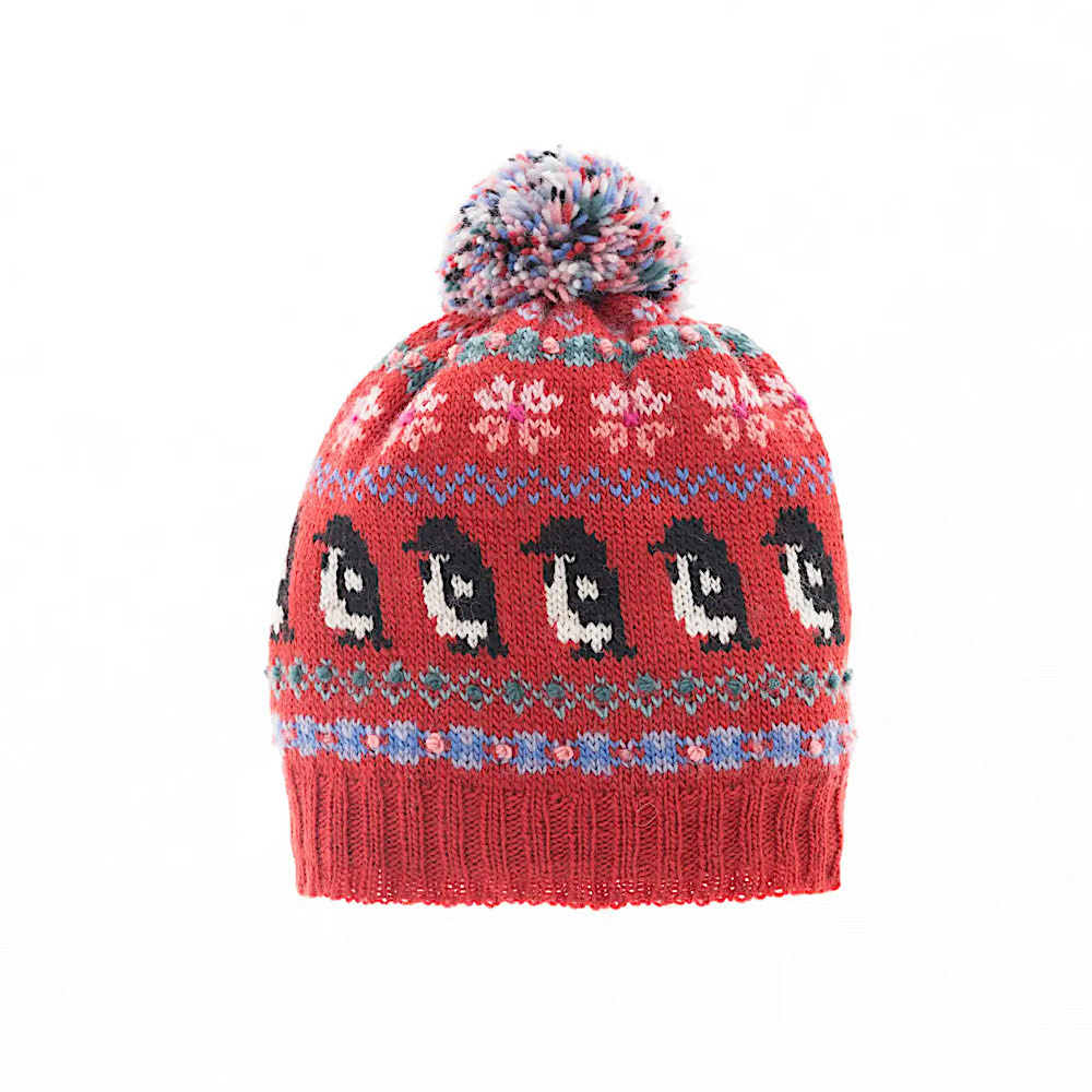 French Knot French Knot - Penguin Party Hat - Red