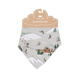 Angel Dear Angel Dear Bandana Bib - Winter Fun Skiers