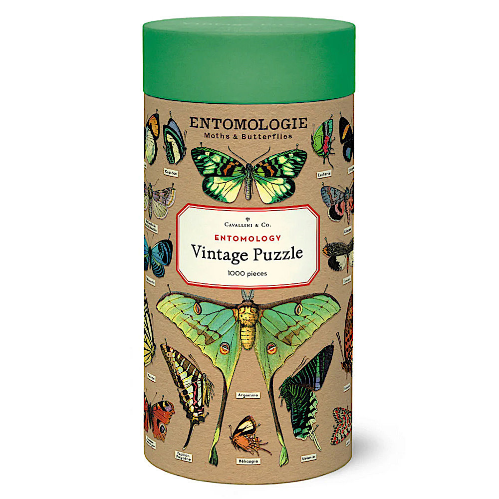 Cavallini 1000 Piece Puzzle - Entomology