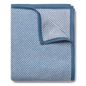 Chappywrap ChappyWrap - Original Blanket - Harborview Herringbone - Cornflower