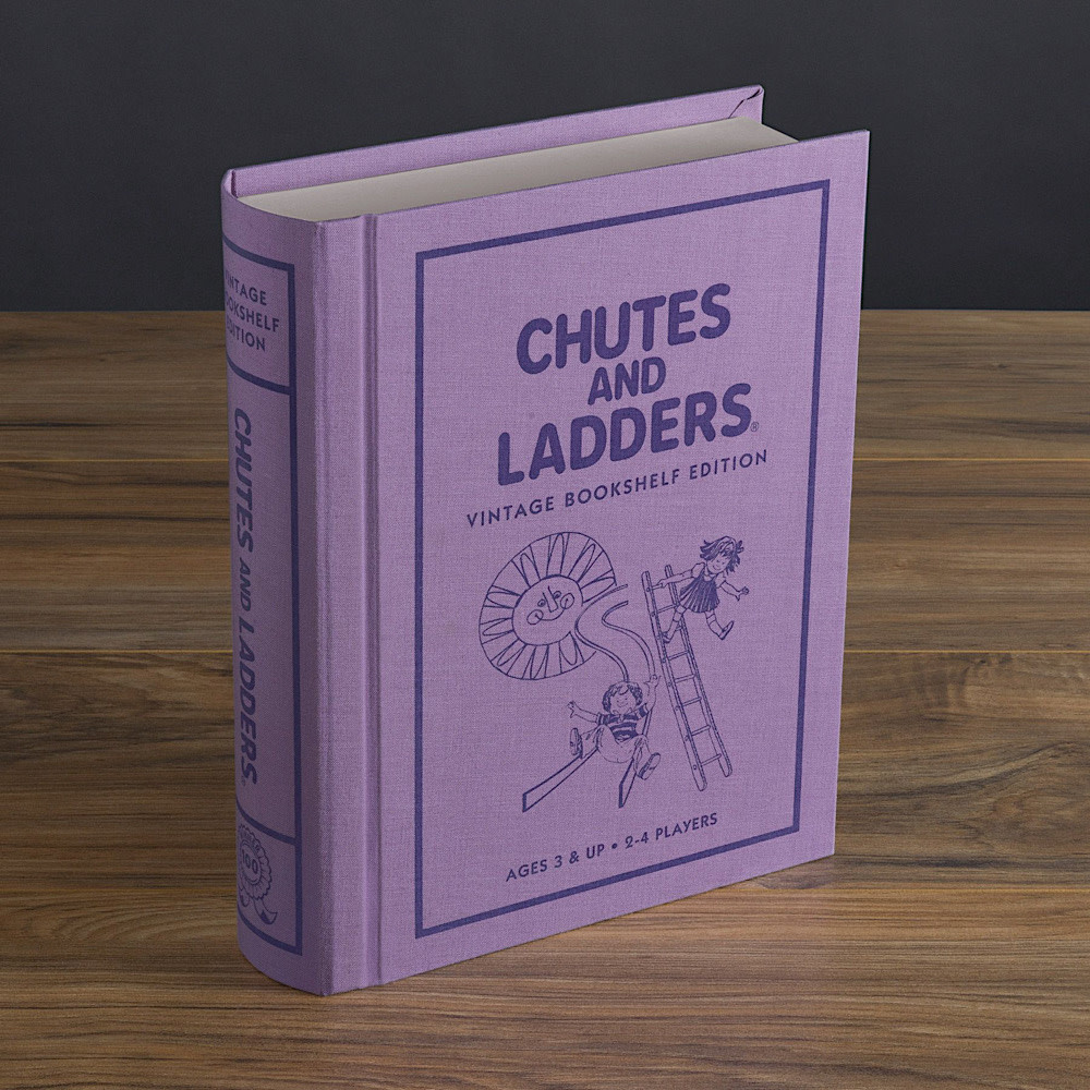Chutes & Ladders - Vintage Bookshelf Edition