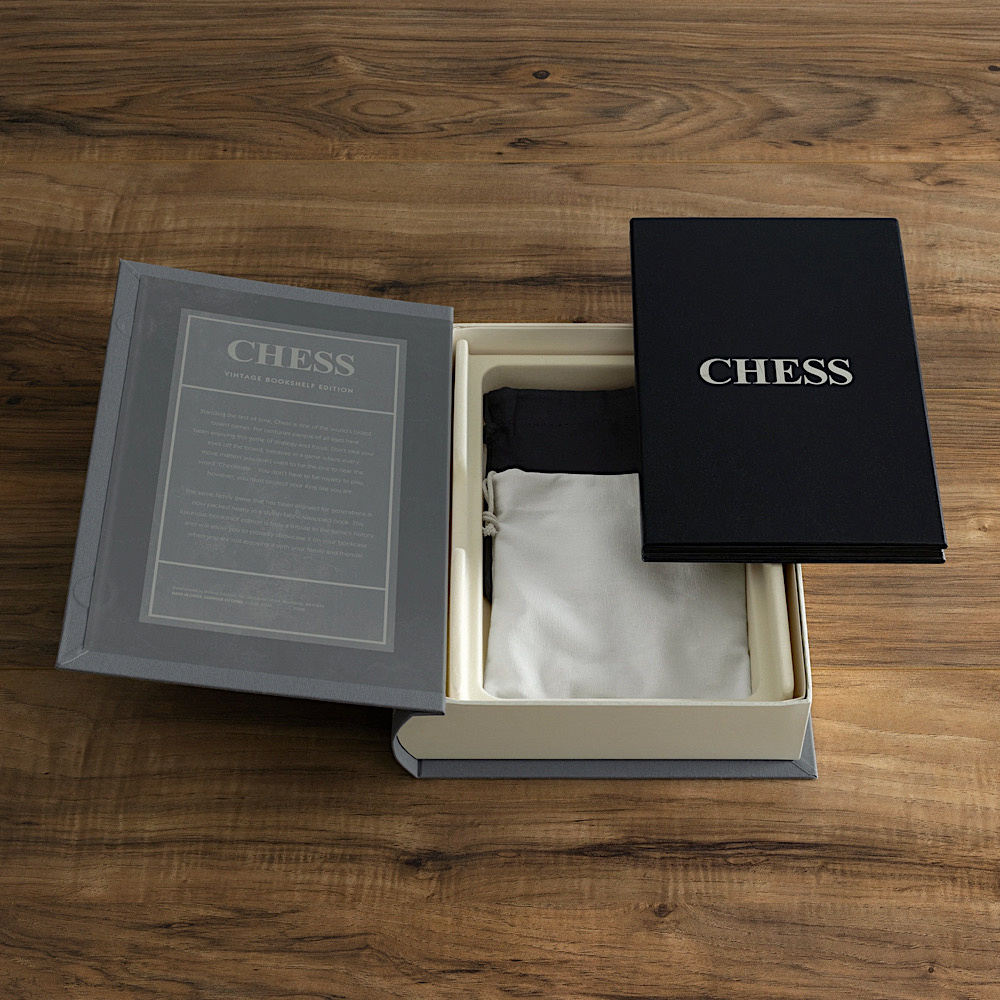 Chess - Vintage Bookshelf Edition
