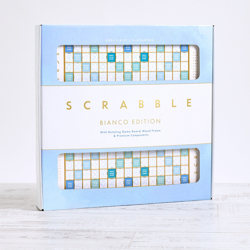 WS Game Company Scrabble - Bianco Edition