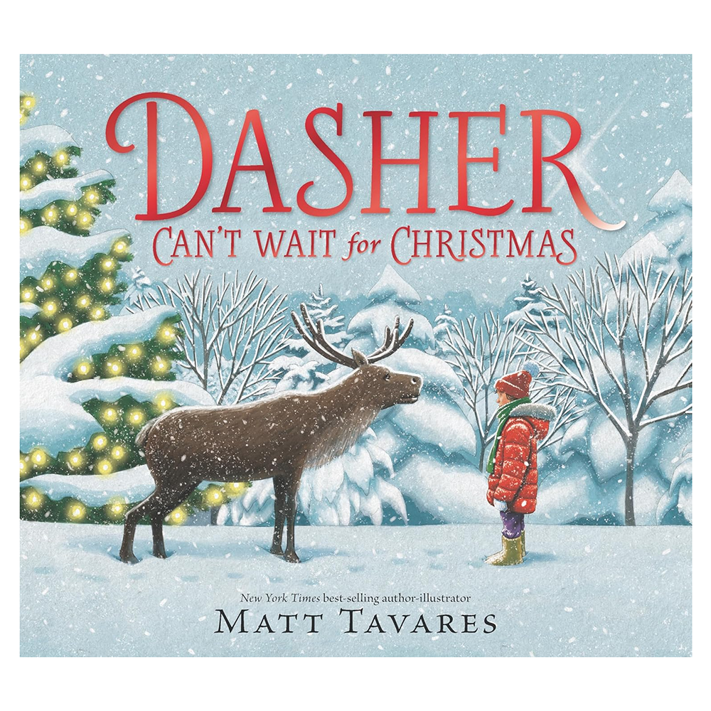 Dasher Can't Wait for Christmas Hardcover Book