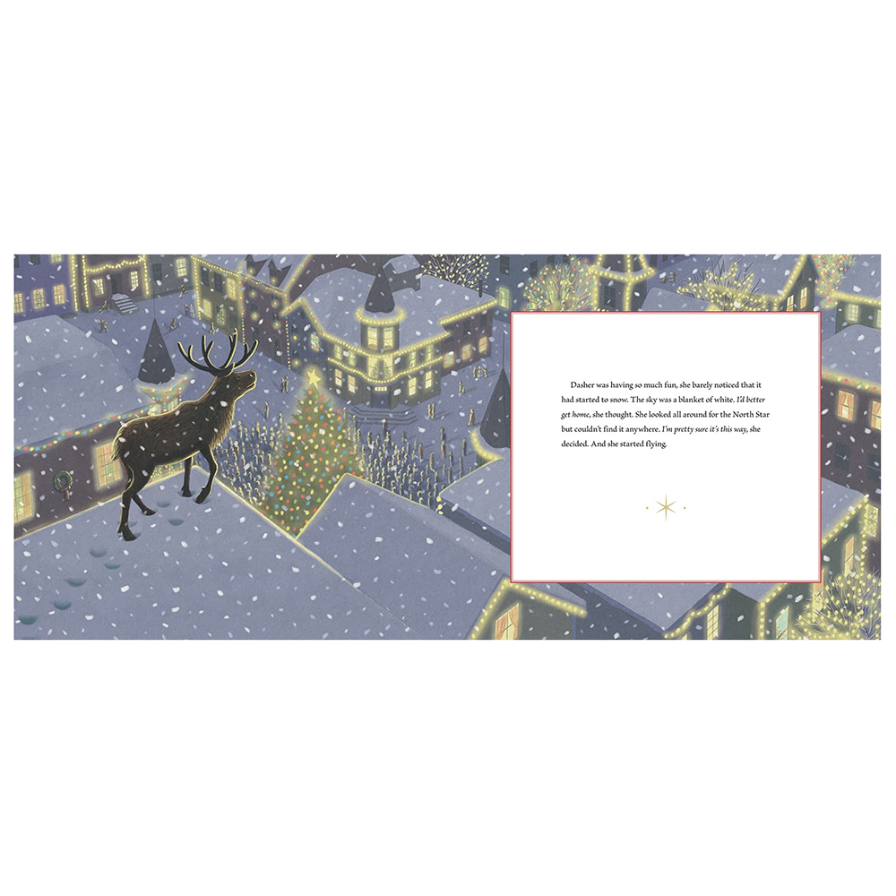 Dasher Can't Wait for Christmas Hardcover Book