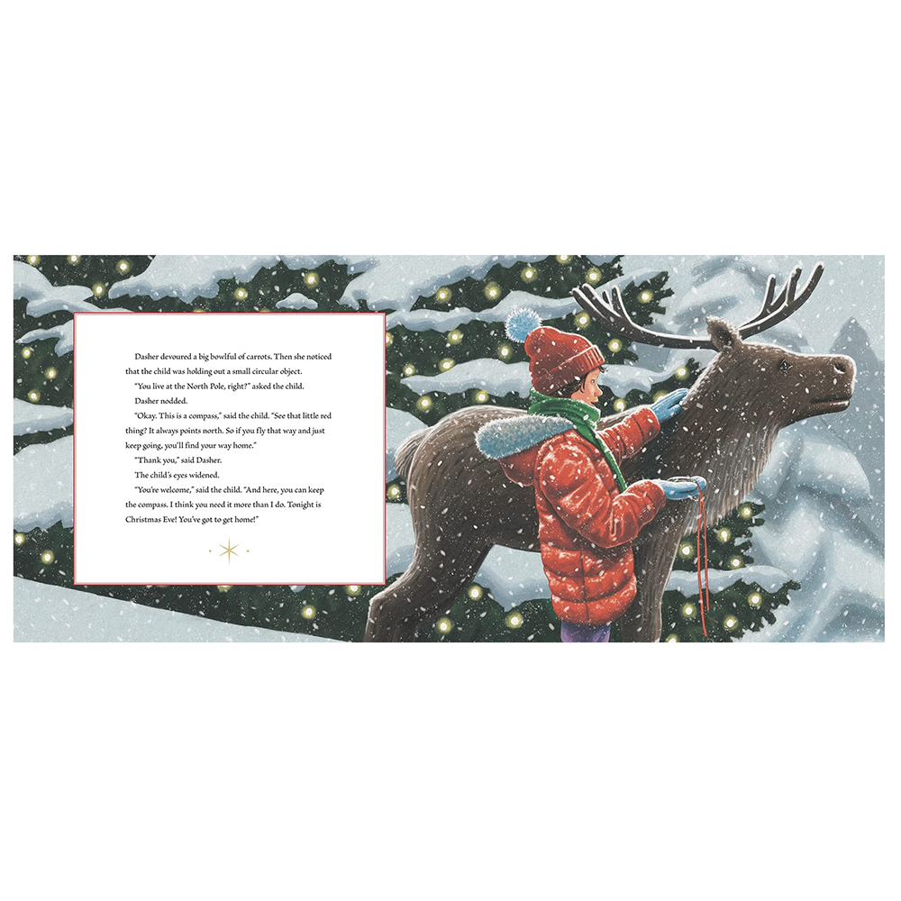 Dasher Can't Wait for Christmas Hardcover Book