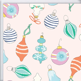 Sara Fitz Sara Fitz Wrapping Paper - Vintage Ornaments