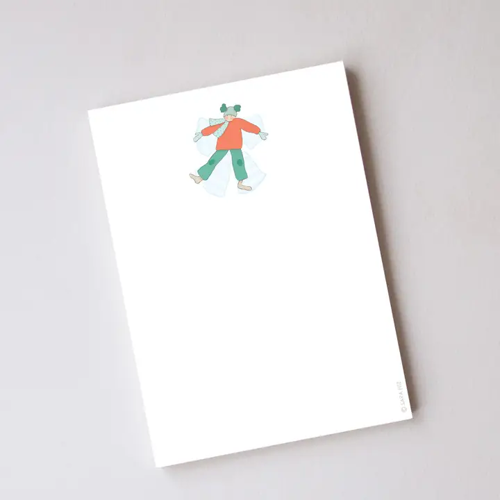 Sara Fitz Sara Fitz Notepad - Snow Angel