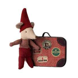 Maileg Maileg Christmas Baby Mouse in Suitcase