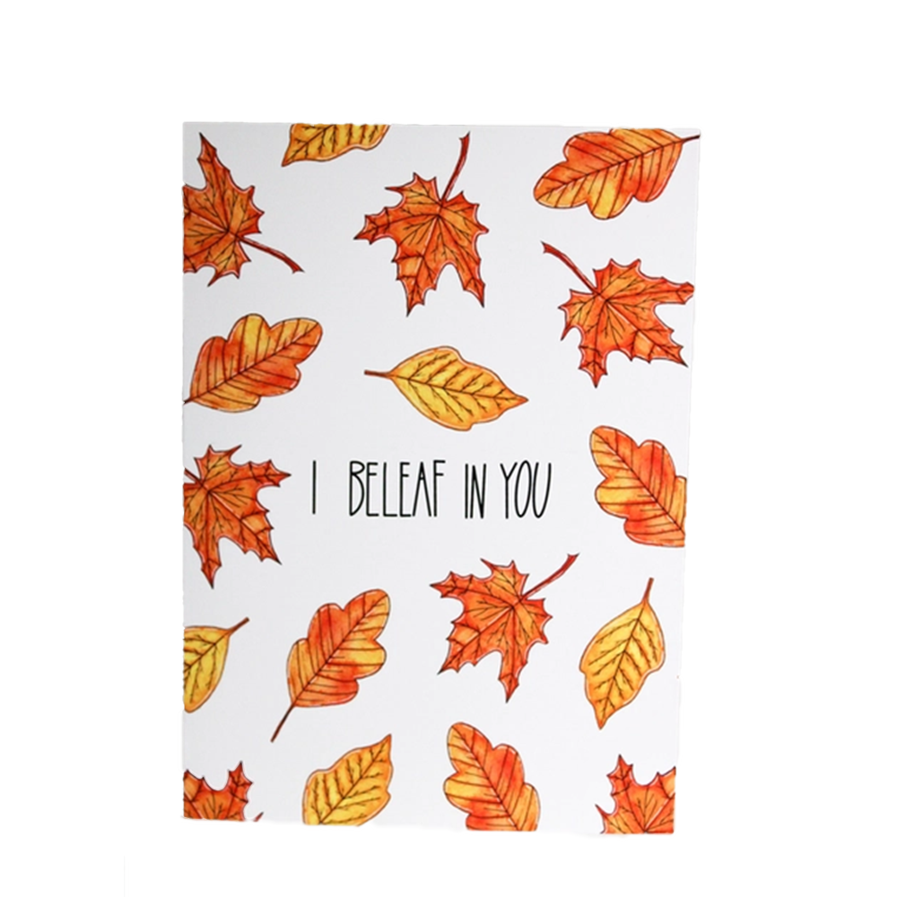 Scribbles and Doodlez Scribbles and Doodlez - I Beleaf In You Card