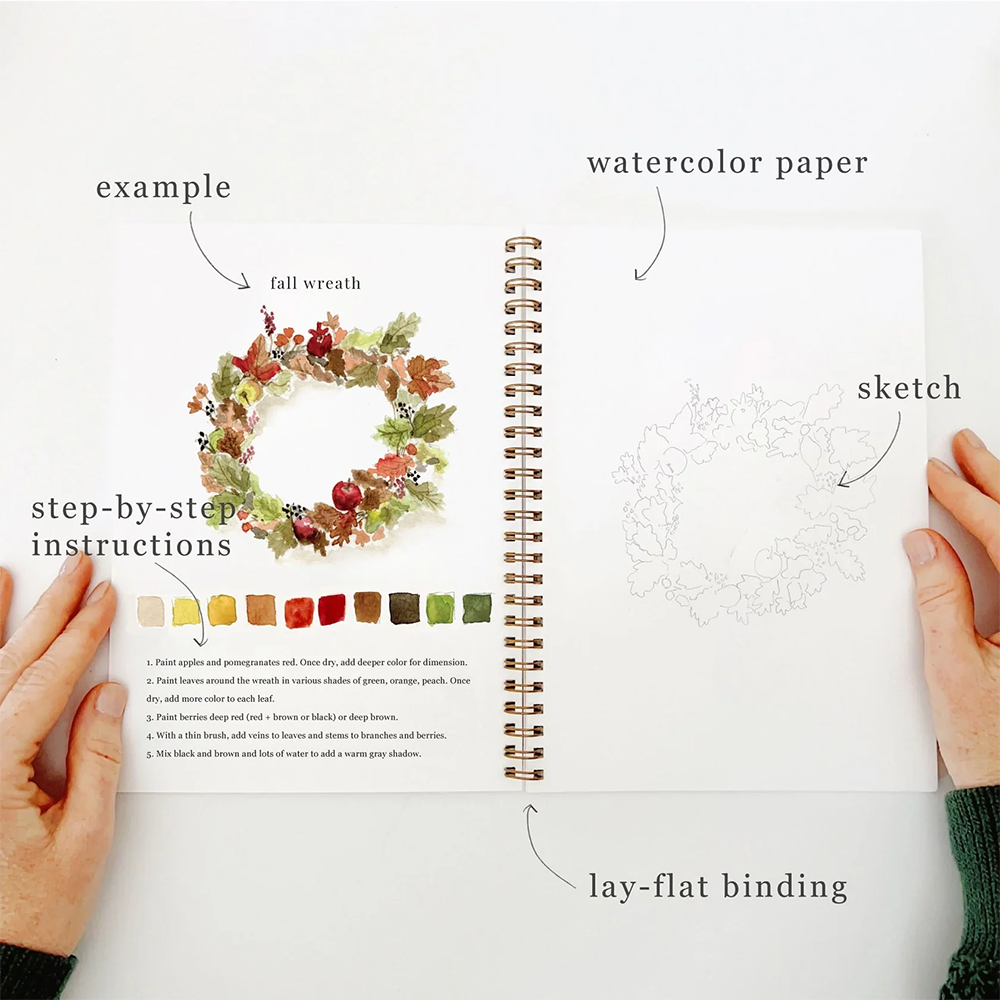 Emily Lex Studio Watercolor Workbook - Autumn