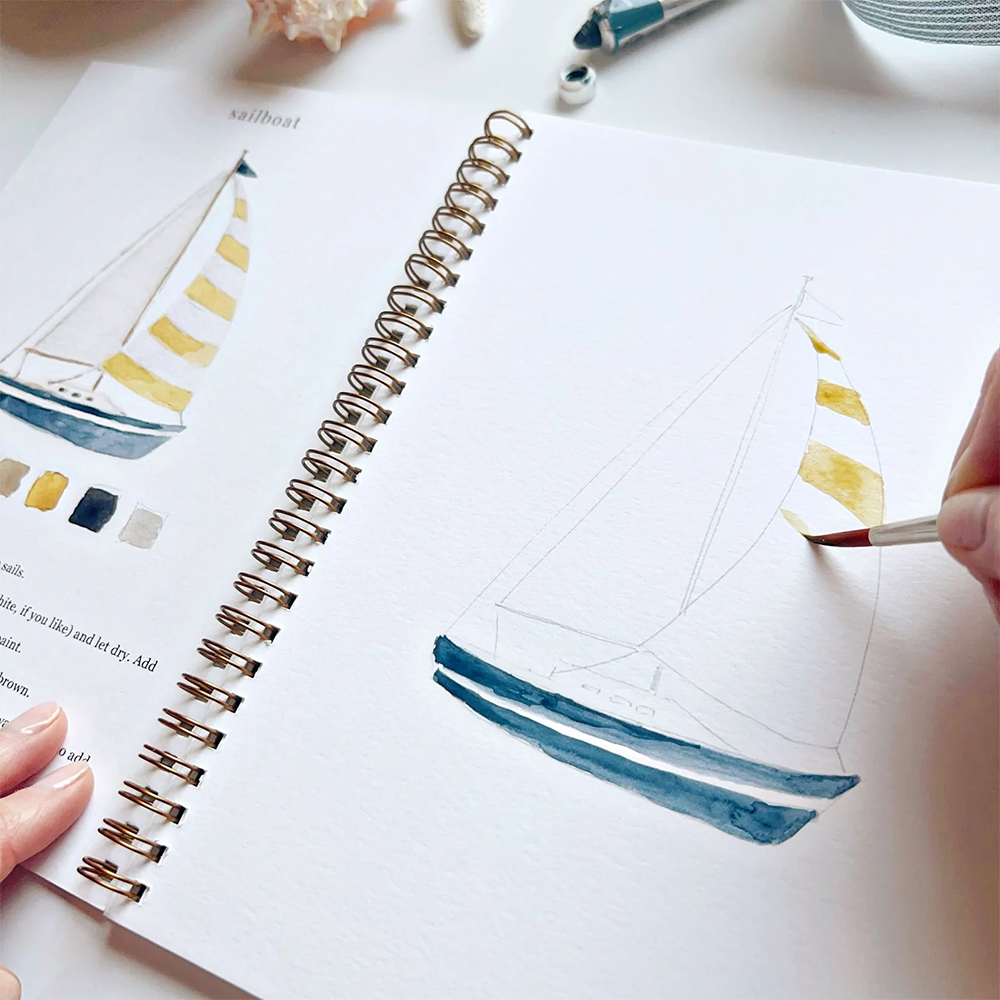 Emily Lex Studio Watercolor Workbook - Seaside