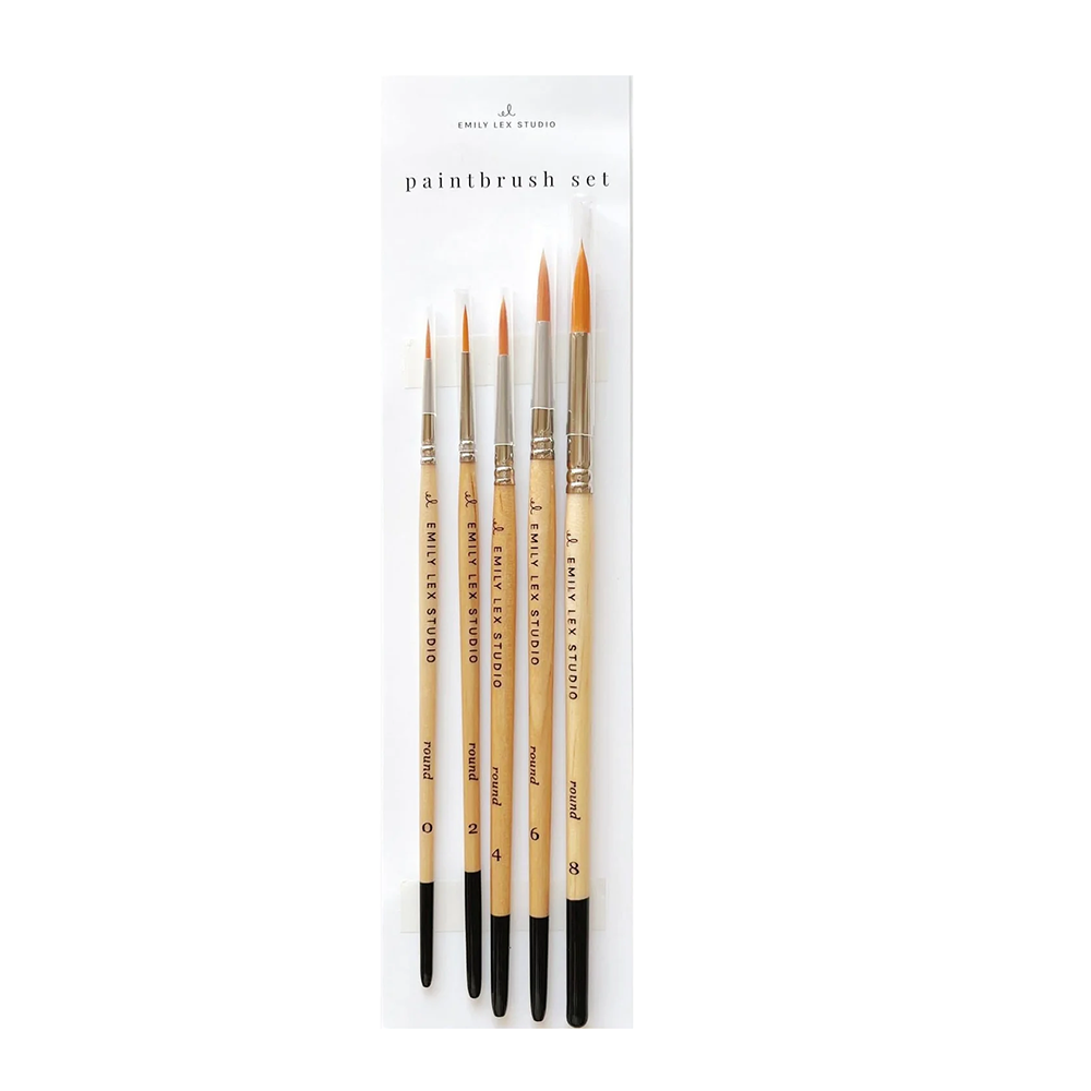 Emily Lex Studio Emily Lex Studio Watercolor Paintbrush Set