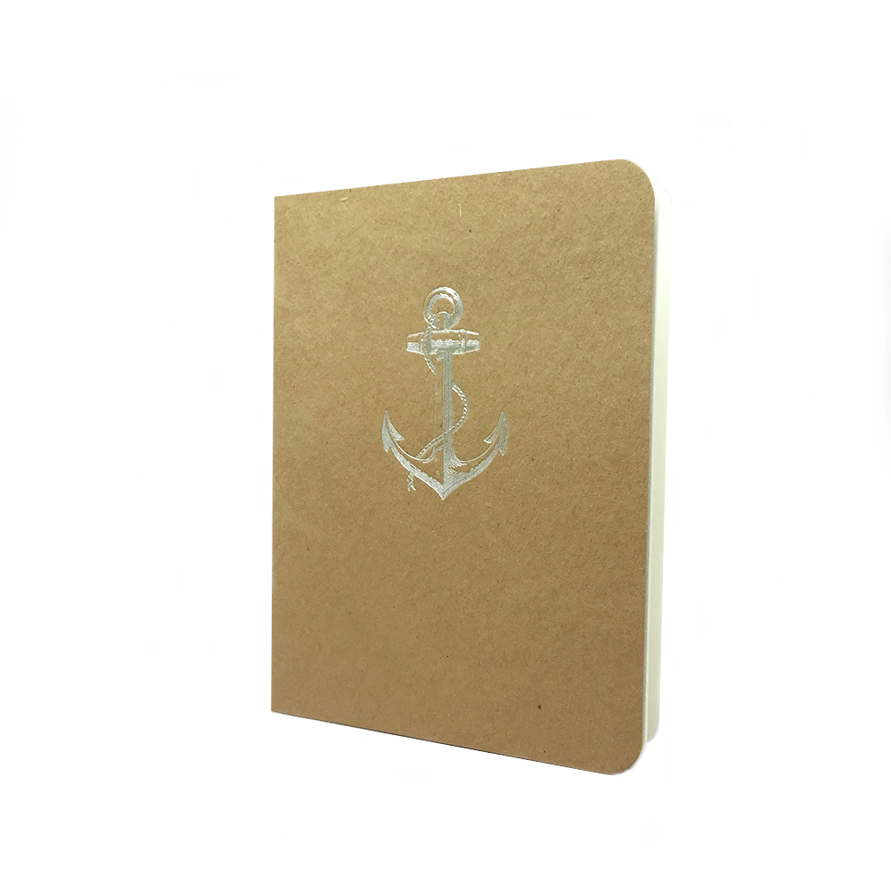 Big Wheel Press Notebook - Anchor