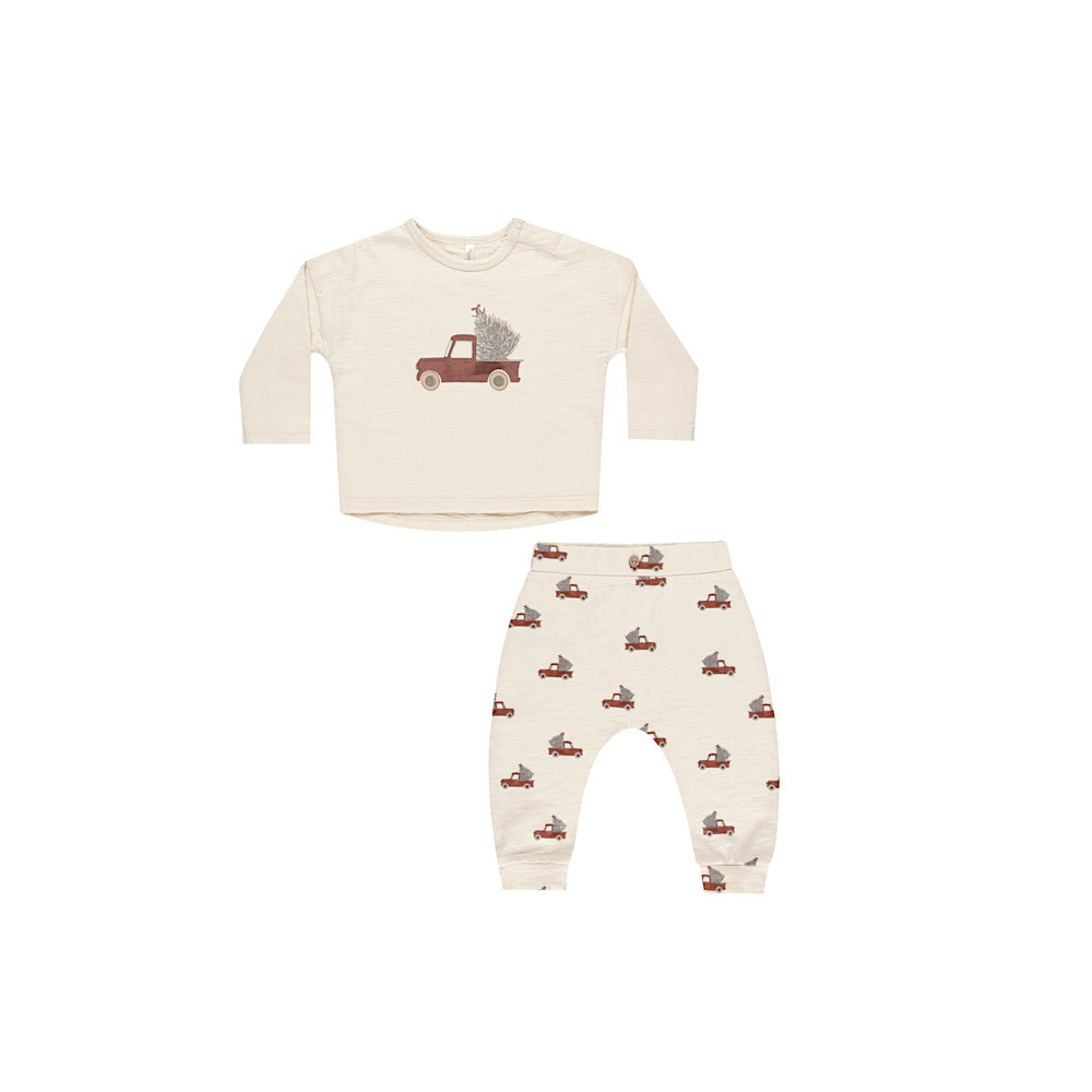 Rylee + Cru Rylee + Cru Long Sleeve Tee + Pant Set - Trucks