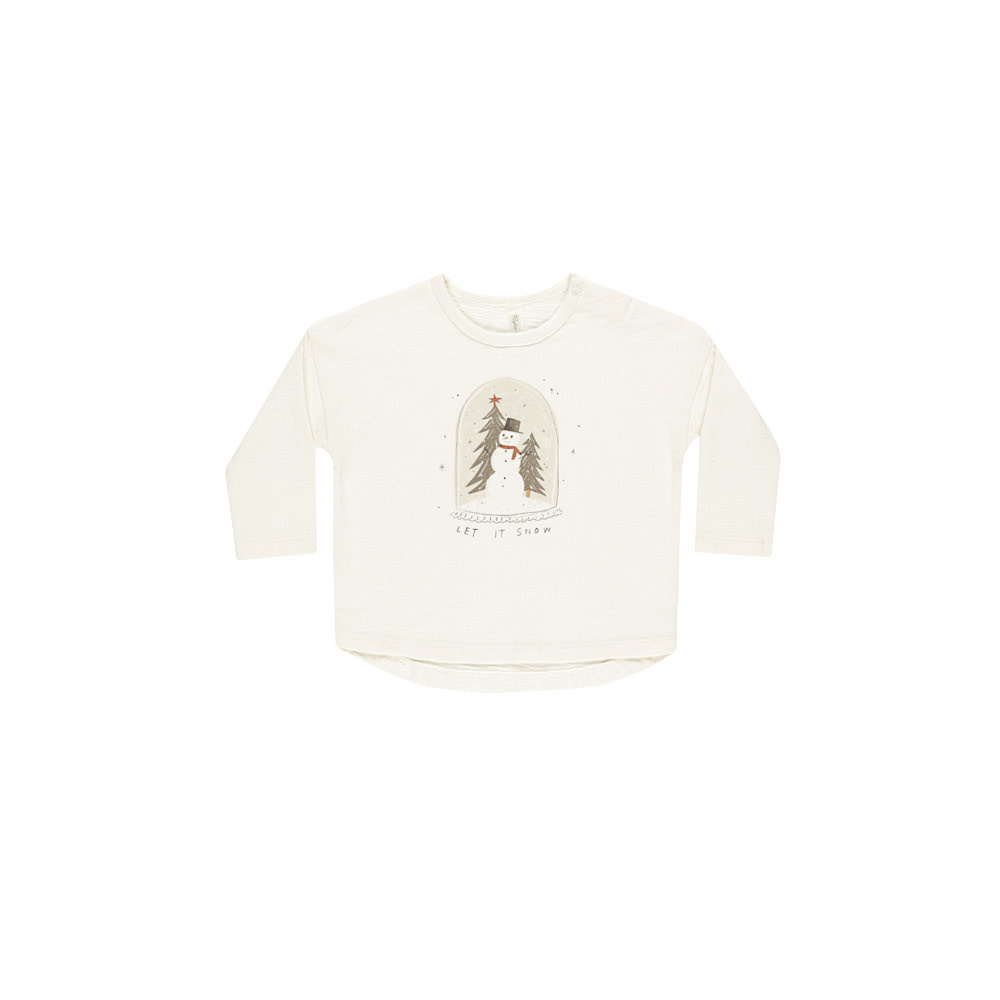 Rylee + Cru Long Sleeve Tee - Let It Snow