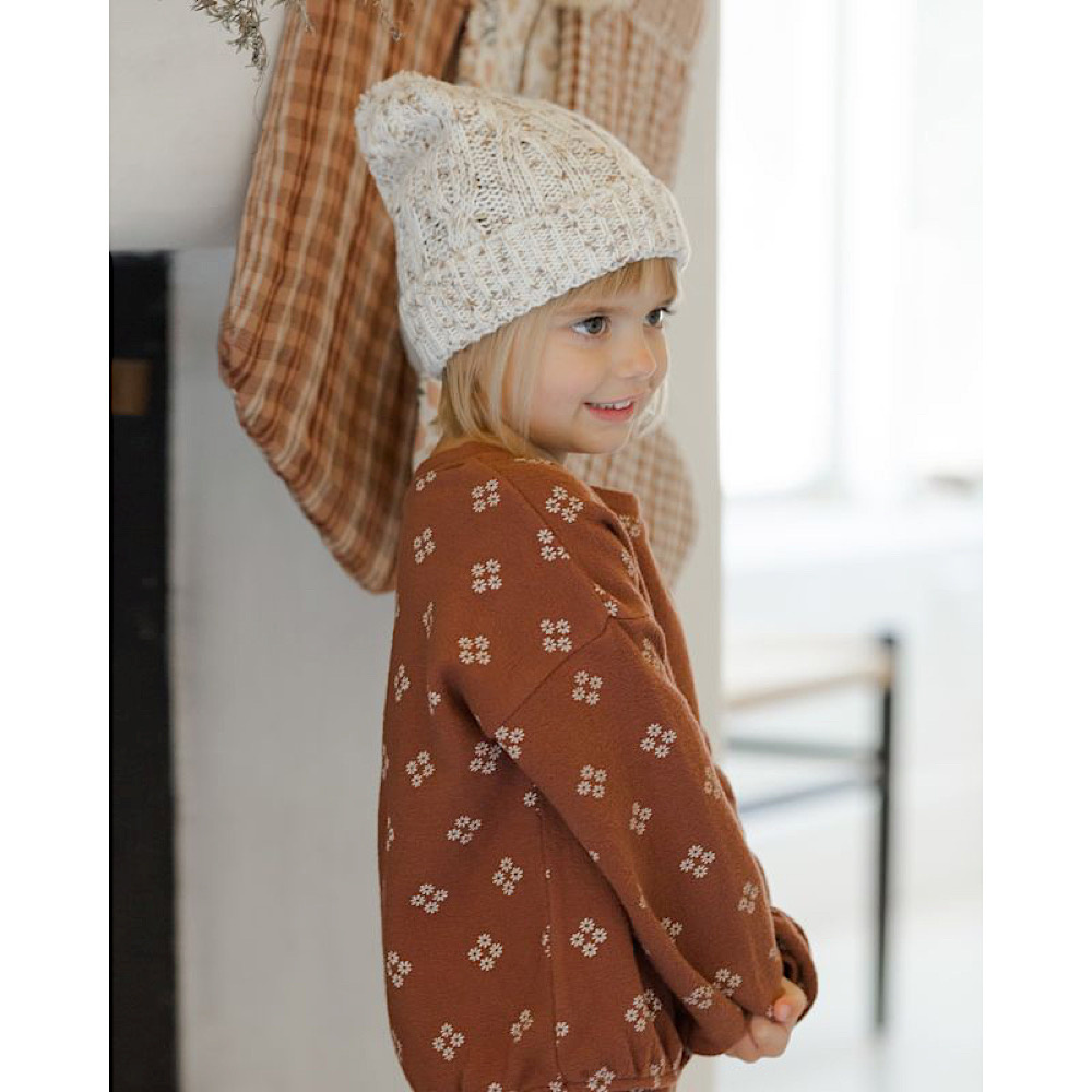 Rylee + Cru Beanie - Marble Natural