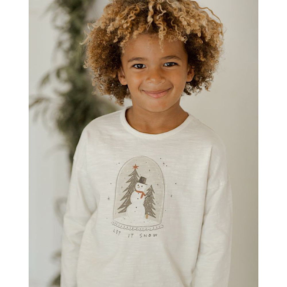 Rylee + Cru Long Sleeve Tee - Let It Snow