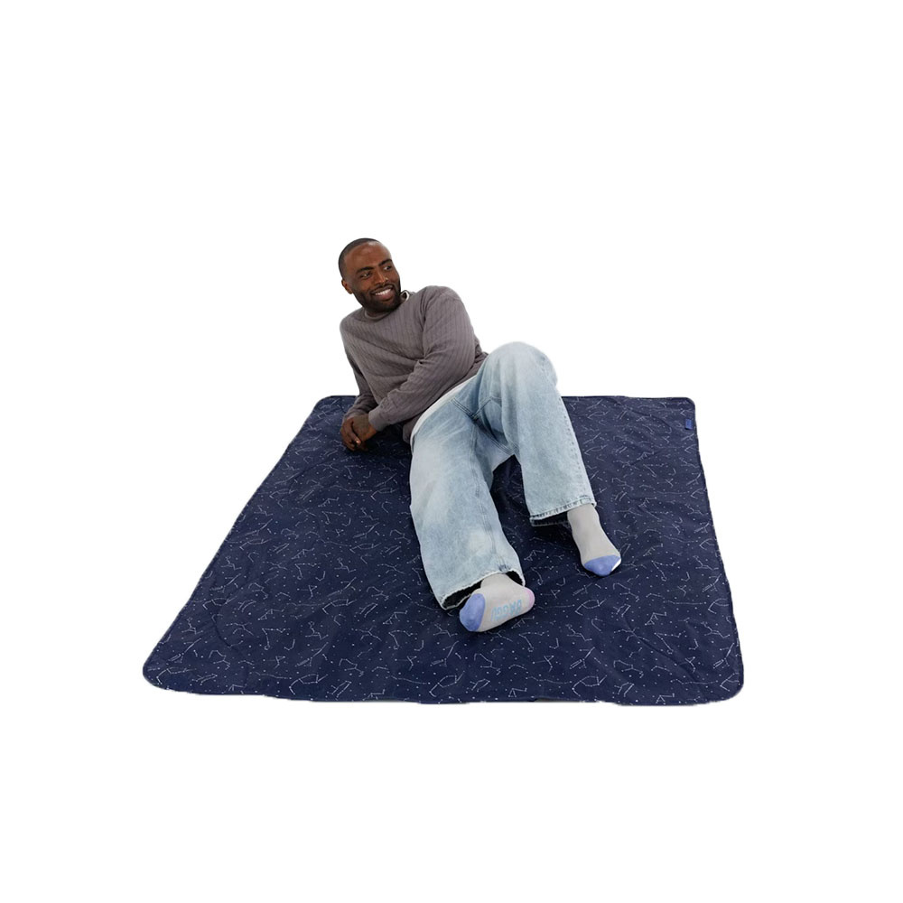 Baggu Puffy Picnic Blanket - Constellation Midnight