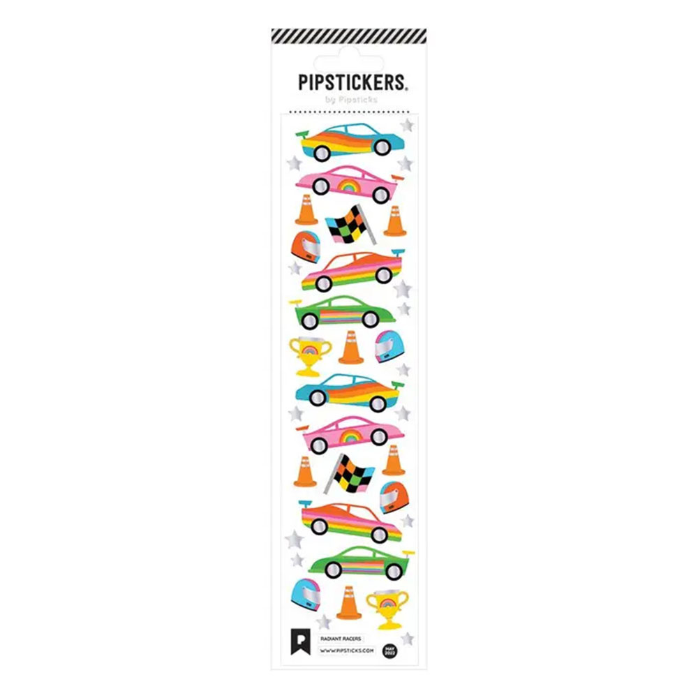 Pipsticks Pipsticks Sticker Sheet - Radiant Racers