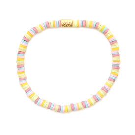 Pura Vida Pura Vida Seascape Disc Stretch Bracelet - Rio
