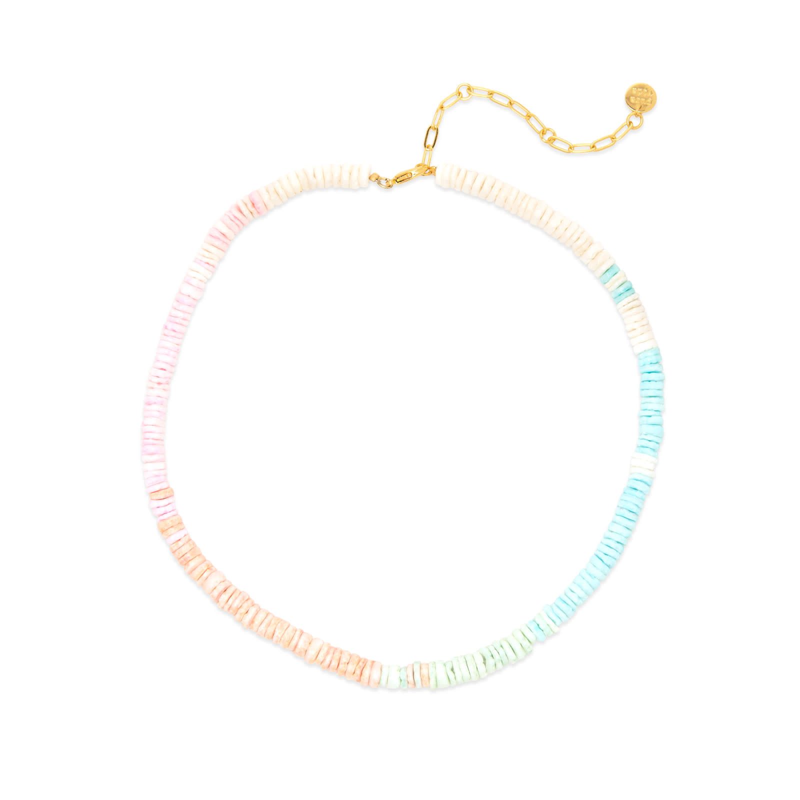 Pura Vida Pura Vida - Choker - Pastel Puka Shell