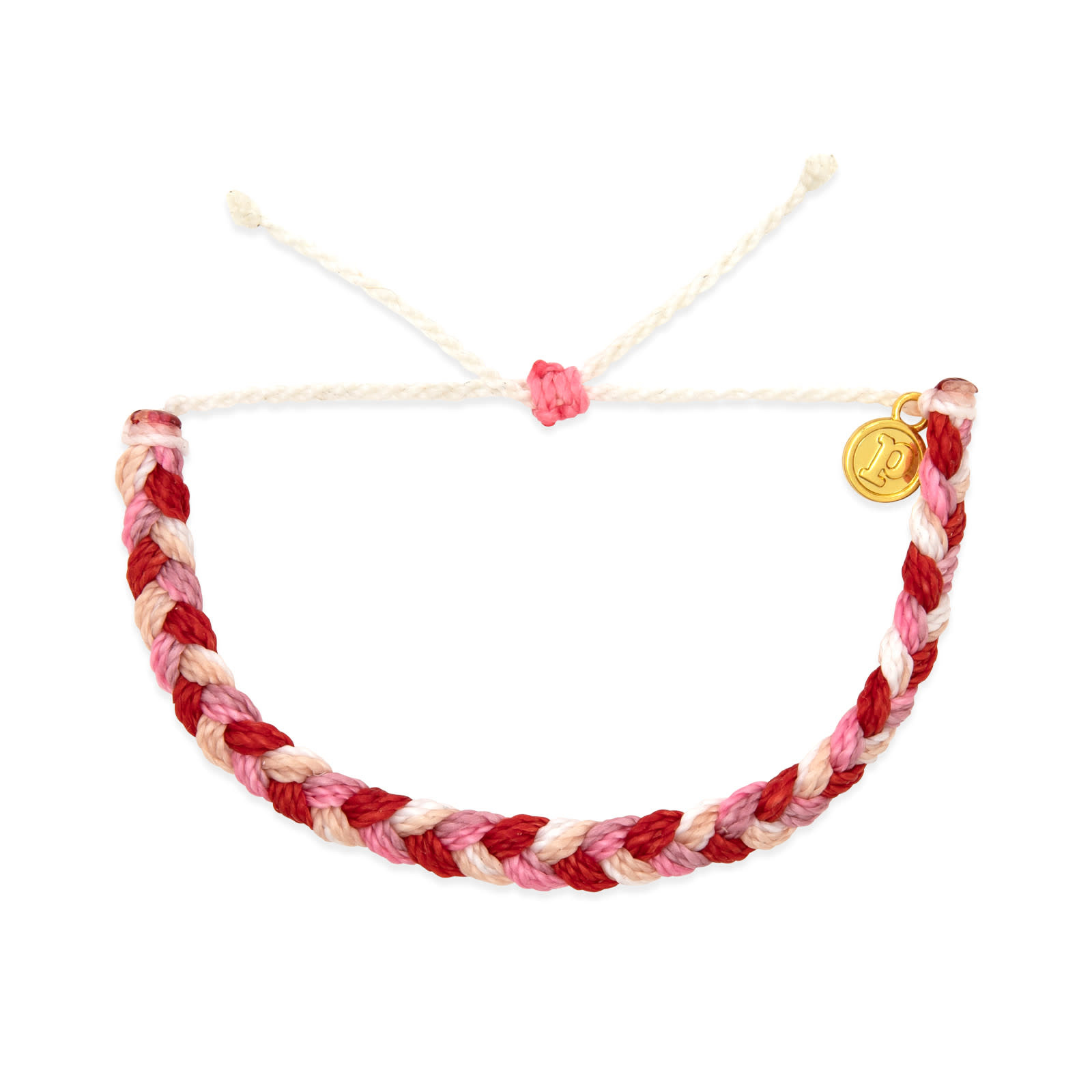 Pura Vida Pura Vida - Charity Braided Bracelet - Love You More