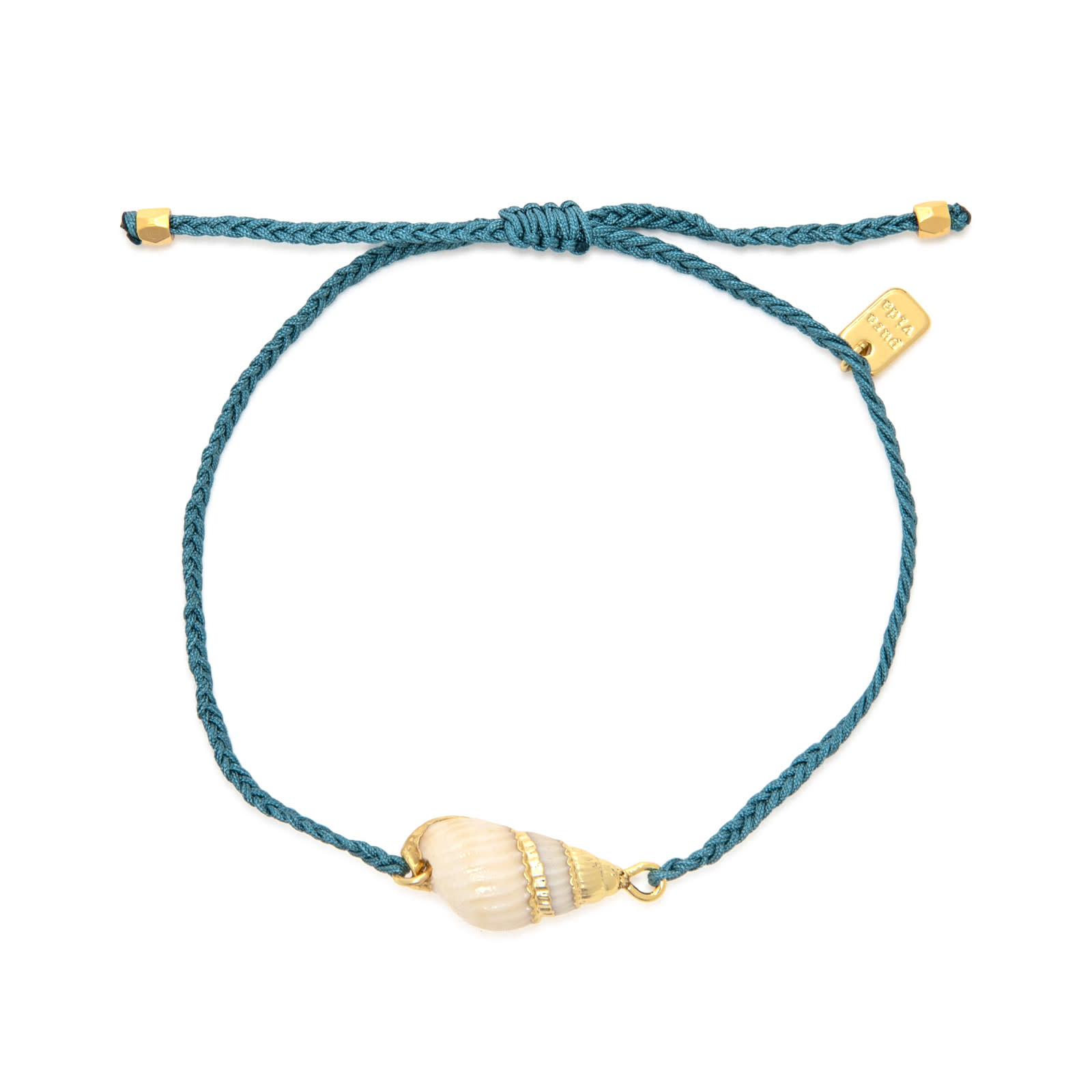 Pura Vida Dainty Bracelet - Seashell Charm - Winter Fresh