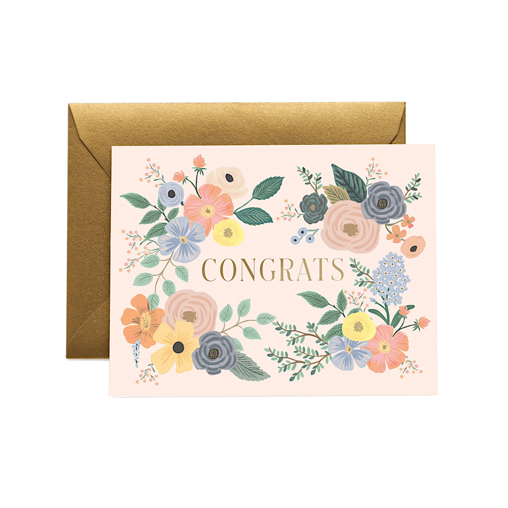 Rifle Paper Co. Rifle Paper Co. - Garden Forest Congrats Card