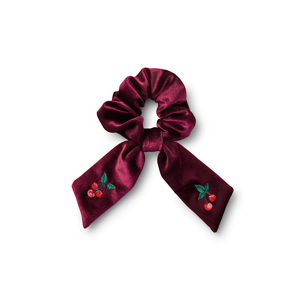 Rifle Paper Co. Rifle Paper Co. - Embroidered Scrunchie - Cherries