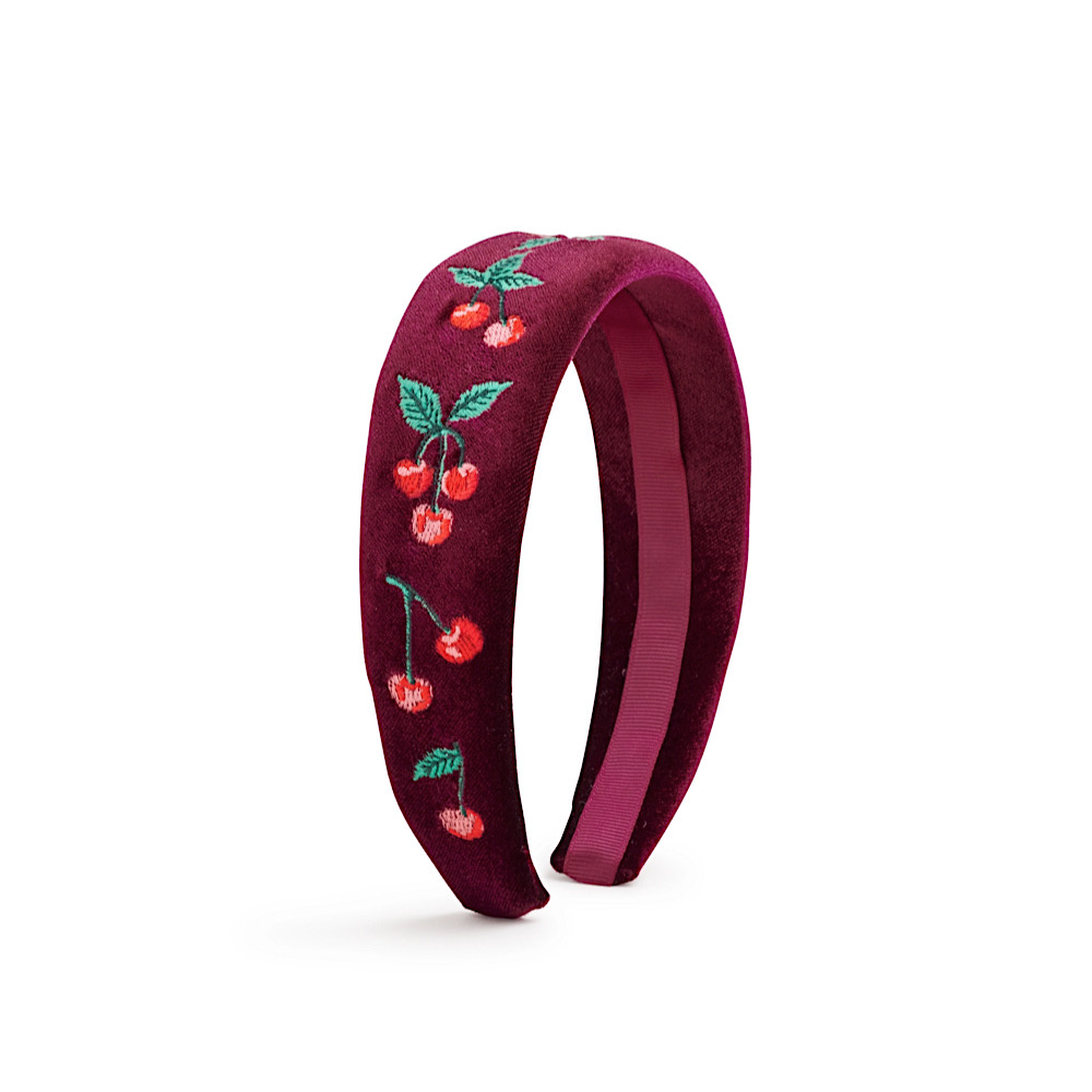 Rifle Paper Co. Rifle Paper Co. - Embroidered Headband - Cherries
