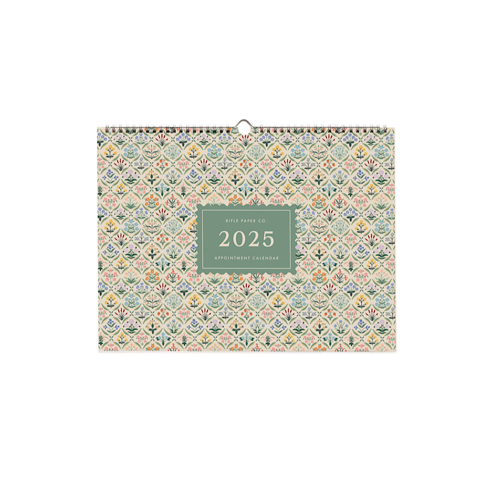 Rifle Paper Co. 2025 Appointment Calendar Estee