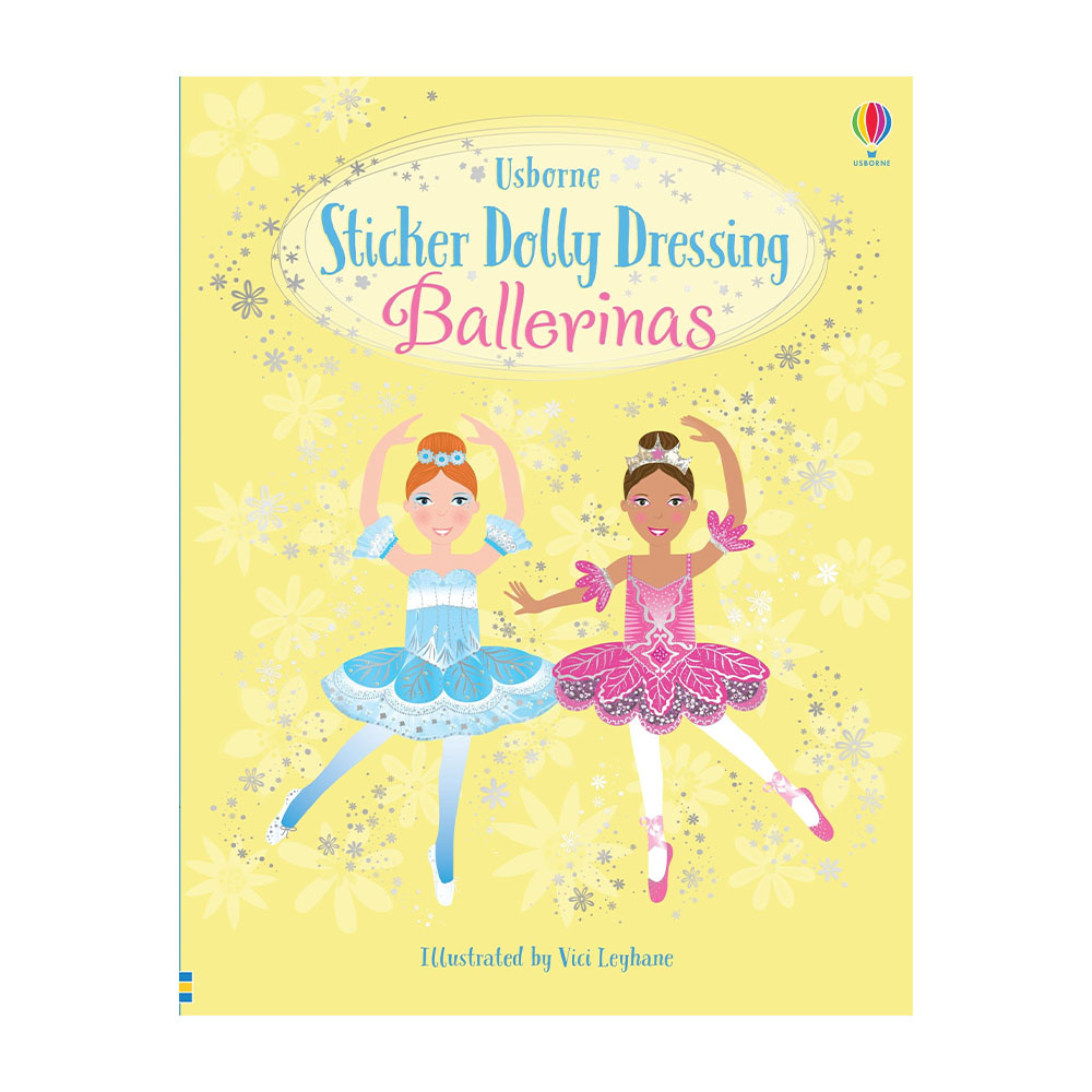 Usborne Sticker Dolly Dressing Activity Book - Ballerinas