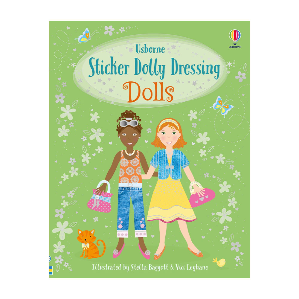 Usborne Sticker Dolly Dressing Activity Book - Dolls