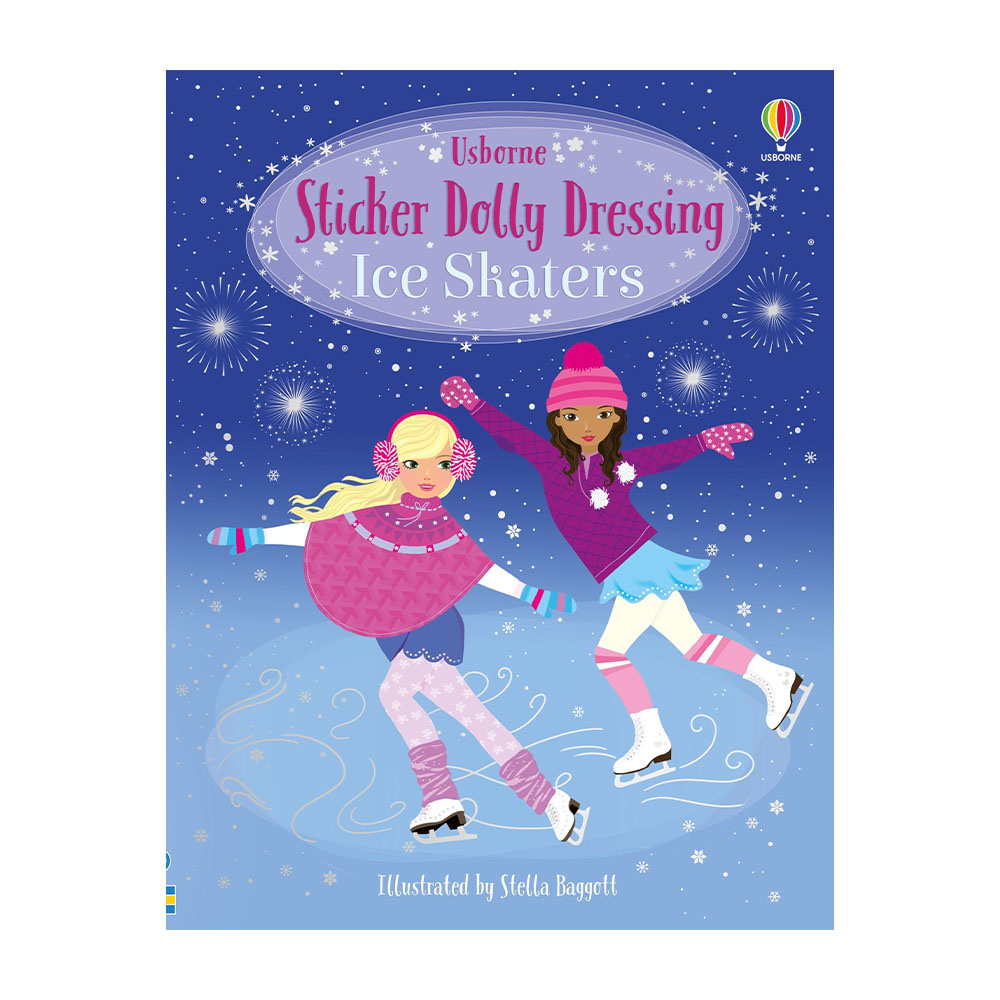 Harper Collins Sticker Dolly Dressing Activity Book - Ice Skaters