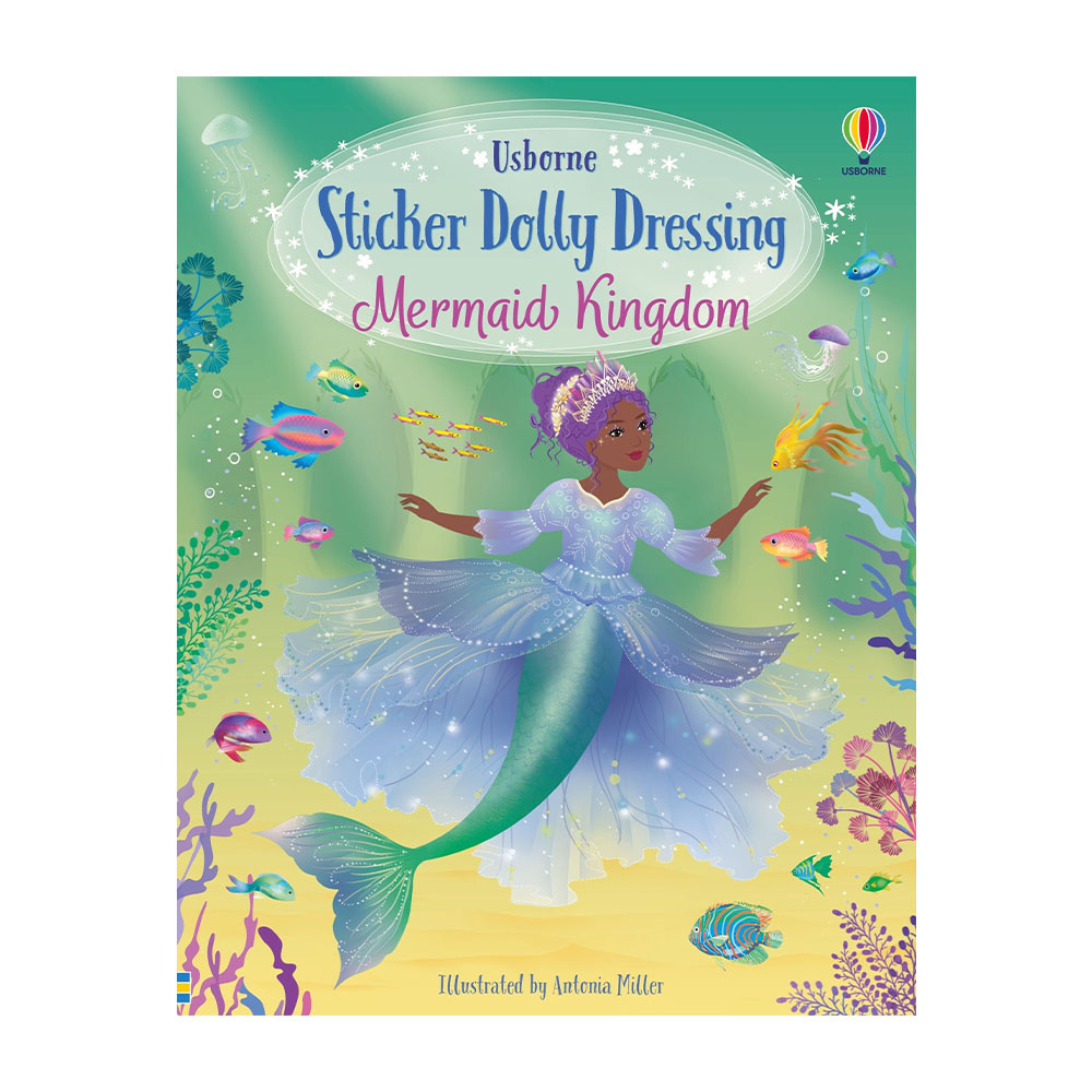 Usborne Sticker Dolly Dressing Activity Book - Mermaid Kingdom