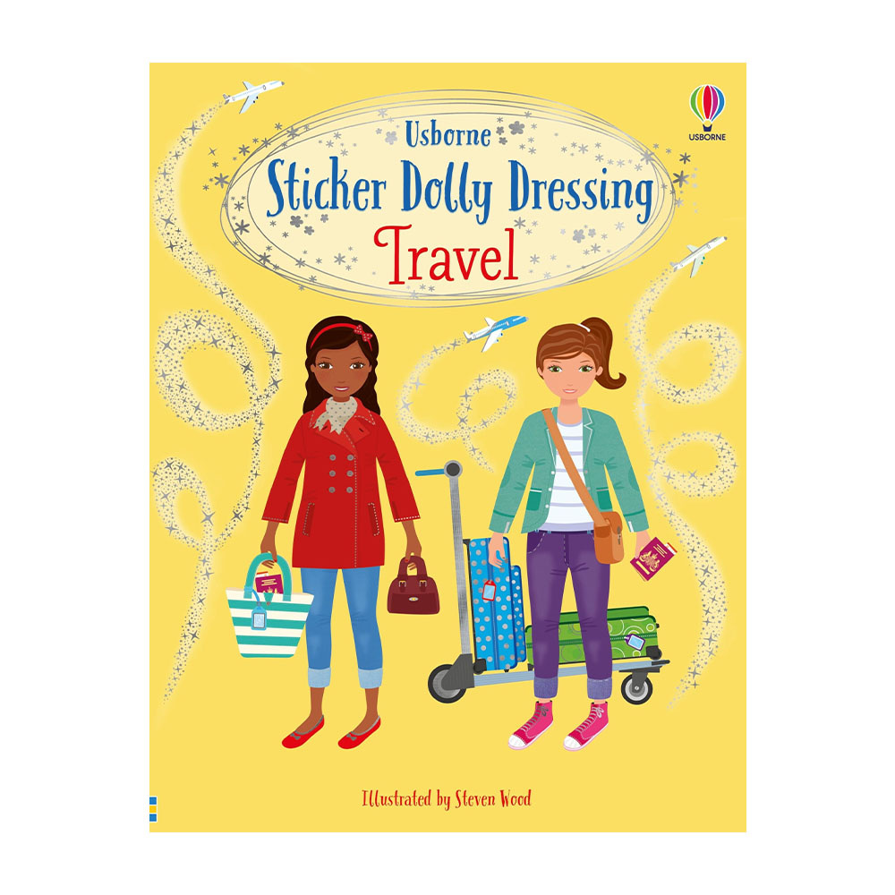 Usborne Sticker Dolly Dressing Activity Book - Travel