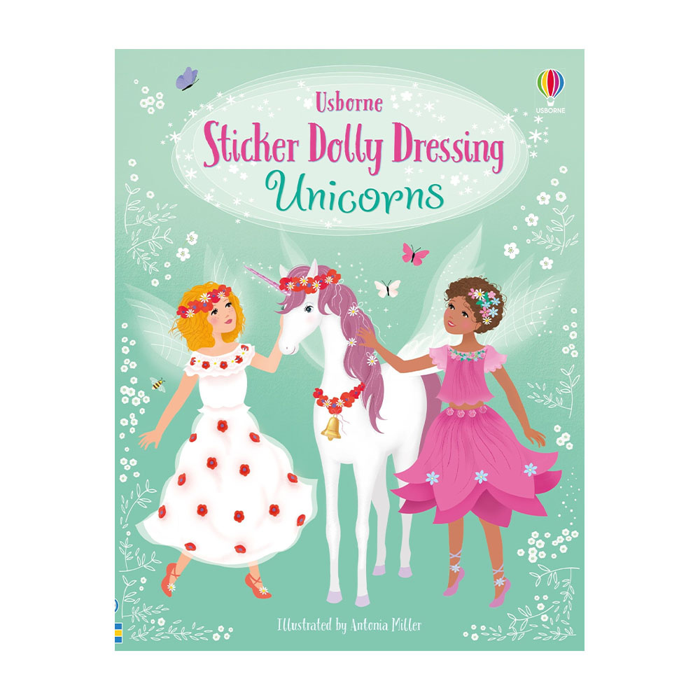 Usborne Sticker Dolly Dressing Activity Book - Unicorns