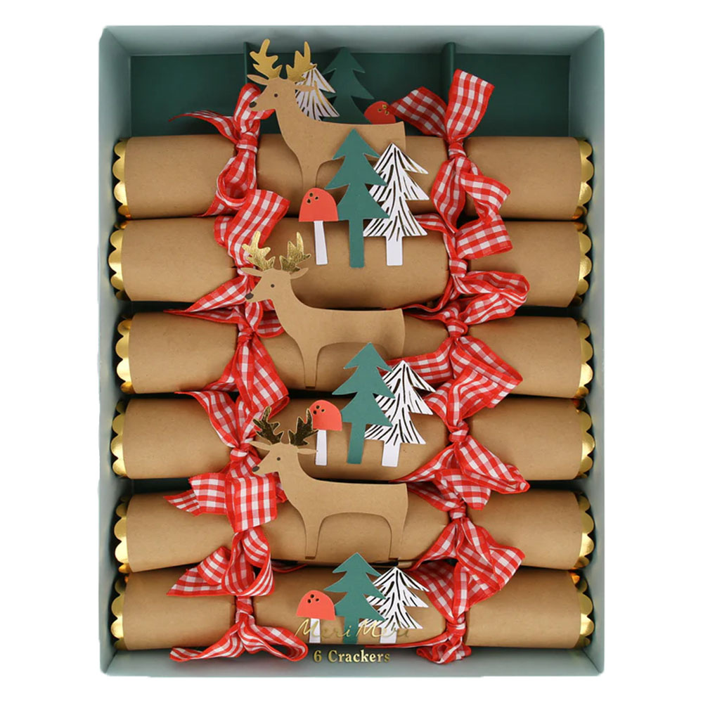 Meri Meri - Woodland Stand Up Crackers - Set of 6