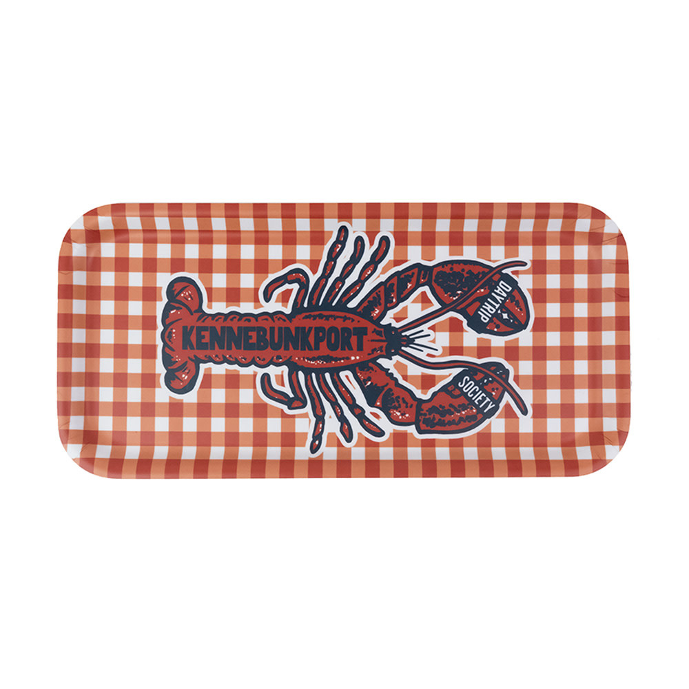 Trays4Us Daytrip Society - Small Tray - Lobster Gingham