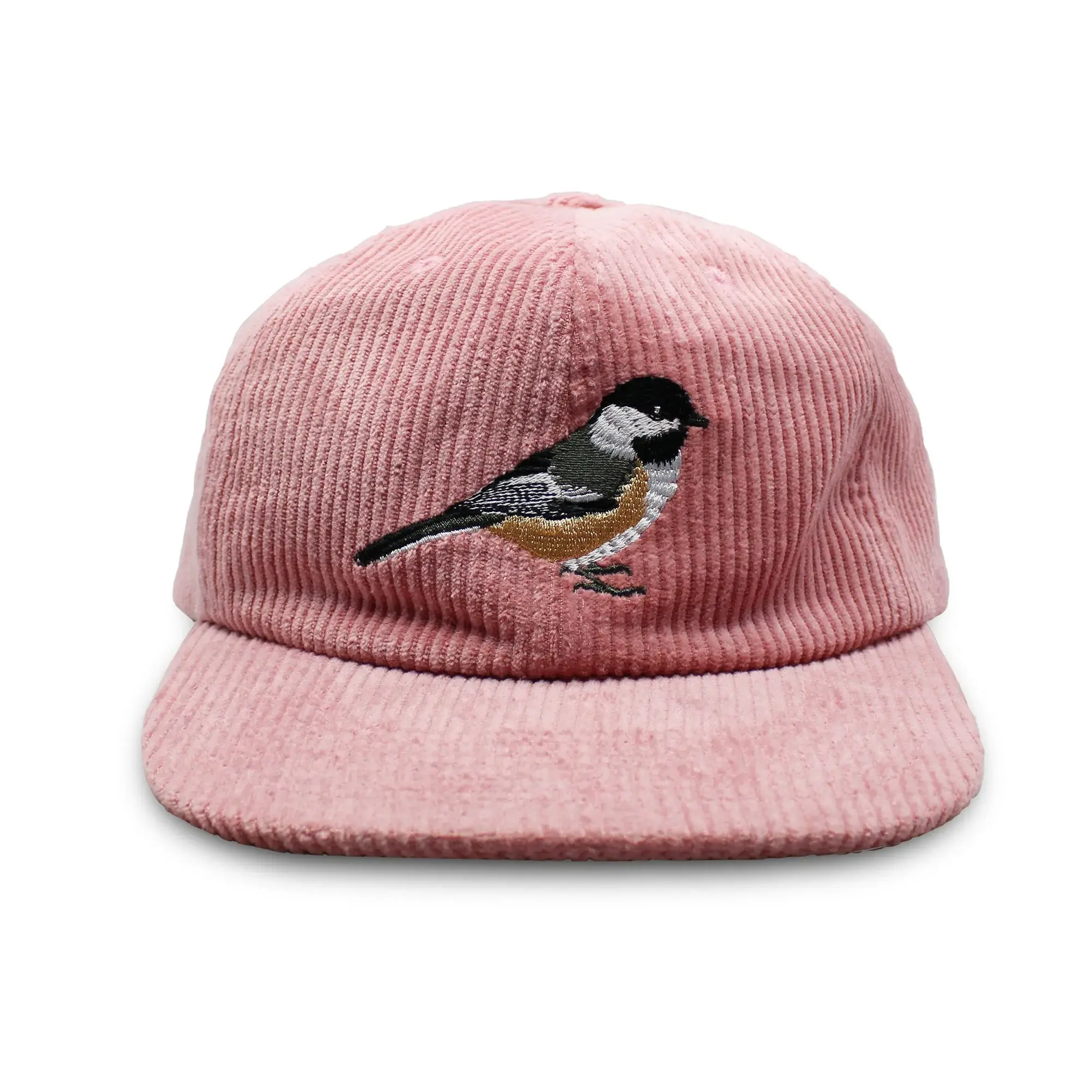Bird Collective Bird Collective Corduroy Hat - Chickadee Pink